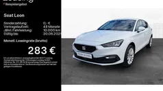 "nevada" weiss Gebraucht 2025 Seat Leon Limousine | 29.490 € (Fairer Preis)
