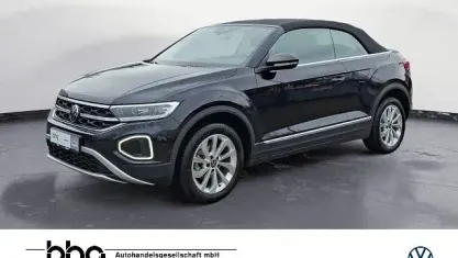 Gebraucht VW T-Roc Cabriolet Style 116 PS (85 kW) 2025 Schwarz Cabrio