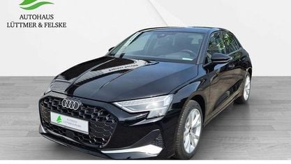 New Audi A3 Advanced Plus 150 HP (110 kW) 2025 Black Sedan