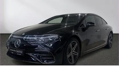Gebraucht Mercedes EQS450+ AMG 264 kW (360 PS) 2023 Lack obsidianschwarz met Limousine