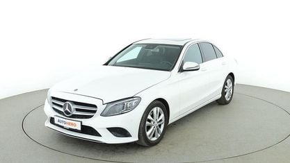 Brugt Mercedes C200 Avantgarde 197 HK (144 kW) 2019 Hvid Sedan