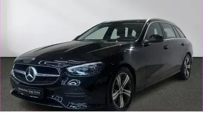 Gebraucht Mercedes C200 Avantgarde 204 PS (150 kW) 2022 Lack obsidianschwarz met Kombi