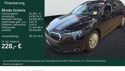 Blackmagic perleffekt Gebraucht 2025 Skoda Octavia Essence Kombi | 24.770 € (Superpreis)