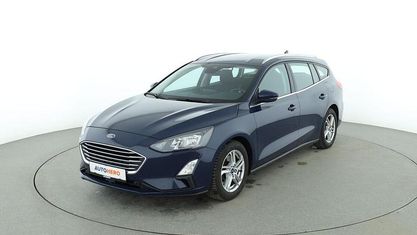 Brugt Ford Focus Cool & Connect 125 HK (91 kW) 2019 Blå Stationcar
