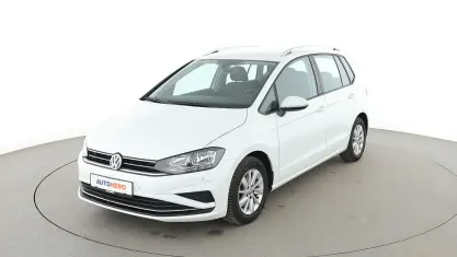 Gebraucht VW Golf Sportsvan Comfortline 131 PS (96 kW) 2019 Weiß Van / Kleinbus