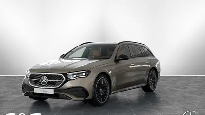Metalliclack samtbraun Gebraucht 2025 Mercedes E300 AMG Kombi | 72.739 €