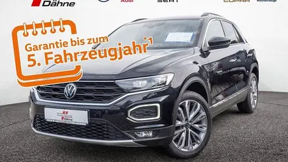 Schwarz Gebraucht 2021 VW T-Roc Active SUV | 20.480 € (Fairer Preis)