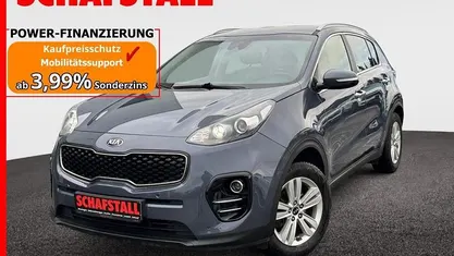Blau (planet blue) Gebraucht 2017 Kia Sportage DREAM-TEAM Edition SUV | 12.979 € (Fairer Preis)