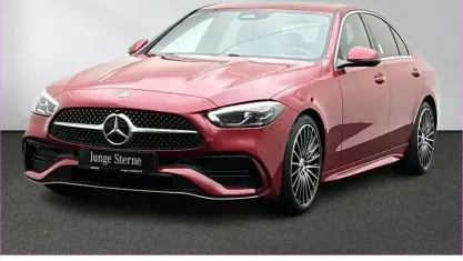 Usata Mercedes C300 AMG 265 CV (194 kW) 2025 Rosso Berlina