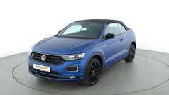 Blau Gebraucht 2021 VW T-Roc Cabriolet R-line Cabrio | 22.580 € (Fairer Preis)