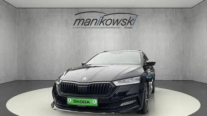 Schwarz Gebraucht 2022 Skoda Octavia SportLine Kombi | 20.901 € (Fairer Preis)