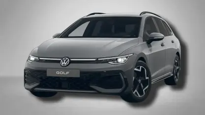 Neu VW Golf VIII R-line 150 PS (110 kW) 2025 Mondstein grau Kombi