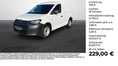 Weiß Gebraucht 2022 VW Caddy Van / Kleinbus | 15.550 € (Superpreis)