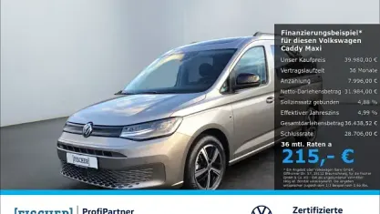 Używany VW Caddy Maxi California 122 KM (89 kW) 2024 Beżowy Minivan