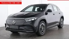 Lack kosmosschwarz Gebraucht 2023 Mercedes EQA250 AMG line SUV | 33.780 € (Fairer Preis)