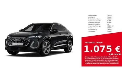 Neu Audi Q5 Sportback Sport 204 PS (150 kW) 2026 Mythosschwarz SUV