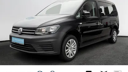 Gebraucht VW Caddy Maxi Trendline 150 PS (110 kW) 2020 Schwarz Van / Kleinbus