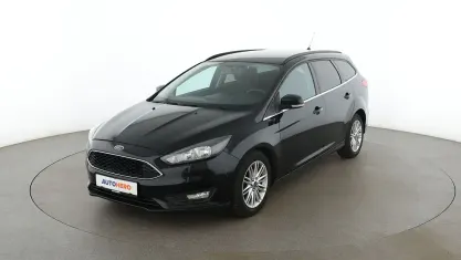 Gebraucht Ford Focus Cool & Connect 125 PS (91 kW) 2018 Schwarz Kombi