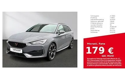 Gebraucht Cupra Leon VZ 245 PS (180 kW) 2022 Graphene grau Kombi
