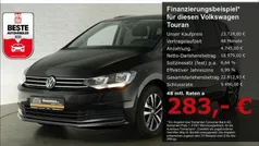 Schwarz Gebraucht 2020 VW Touran United Van / Kleinbus | 23.724 € (Fairer Preis)