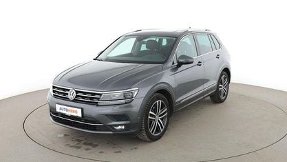 Używany VW Tiguan Highline 150 KM (110 kW) 2019 Szary SUV