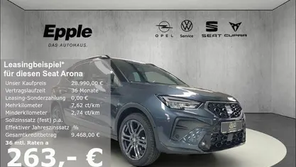 Nouă Seat Arona FR 116 CP (85 kW) 2026 Negru SUV