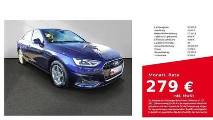 Gebraucht Audi A4 Design 150 PS (110 kW) 2021 Limousine