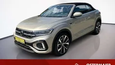 Ivory silver metallic schwarz Gebraucht 2023 VW T-Roc Cabriolet R-line Cabrio | 33.490 € (Fairer Preis)