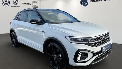 Pure white Gebraucht 2025 VW T-Roc R-line SUV | 39.900 € (Fairer Preis)