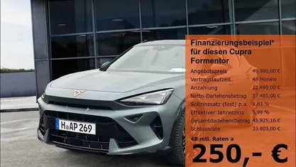 Grau Gebraucht 2025 Cupra Formentor VZ SUV | 43.980 € (Fairer Preis)