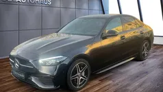 Schwarz Gebraucht 2023 Mercedes C300e AMG line Limousine | 36.780 € (Fairer Preis)