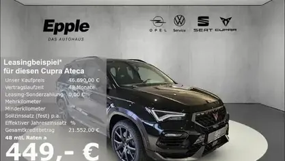 Nieuw Cupra Ateca VZ 300 PK (220 kW) 2026 Zwart SUV