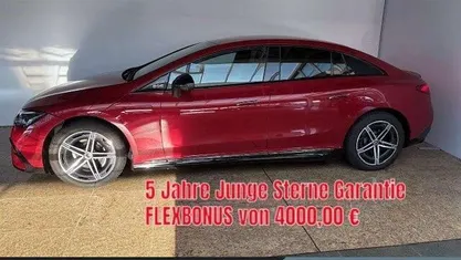 Rot Gebraucht 2023 Mercedes EQE300 Premium Limousine | 46.970 € (Fairer Preis)