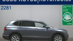 Platinum grey metallic Gebraucht 2021 VW Tiguan Allspace Highline SUV | 22.480 € (Superpreis)