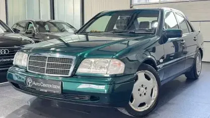 Brugt Mercedes C180 AMG line Plus 122 HK (89 kW) 1995 Grøn Sedan