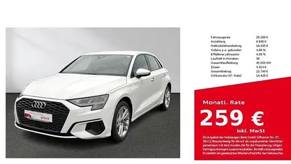 Gebraucht 2022 Audi A3 Sportback e-tron Kleinwagen | 25.280 € (Fairer Preis)