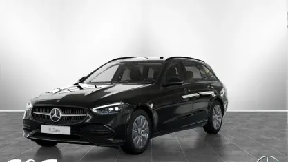 Gebraucht Mercedes C220 200 PS (147 kW) 2021 Unilack schwarz uni Kombi