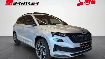 Gebraucht Skoda Karoq SportLine 190 PS (139 kW) 2022 Brilliantsilber metallic SUV
