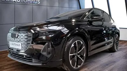 Gebraucht Audi Q4 Sportback e-tron S-Line 210 kW (286 PS) 2024 Schwarz SUV