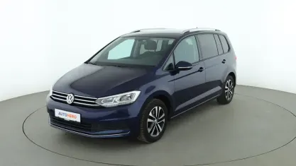 Gebraucht VW Touran United 150 PS (110 kW) 2020 Blau Van / Kleinbus