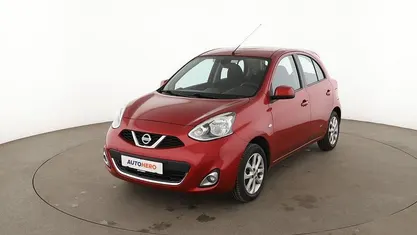 Rot Gebraucht 2016 Nissan Micra Acenta Limousine | 7.260 € (Fairer Preis)