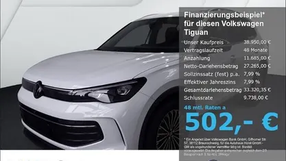 Gebraucht VW Tiguan Goal 150 PS (110 kW) 2025 SUV
