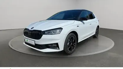 Gebraucht Skoda Fabia Monte Carlo 116 PS (85 kW) 2026 Moonweiss metallic/schwarzmagic perleffekt Kleinwagen