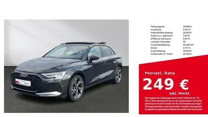 Gebraucht Audi A3 Advanced Plus 116 PS (85 kW) 2025 Manhattangrau Limousine