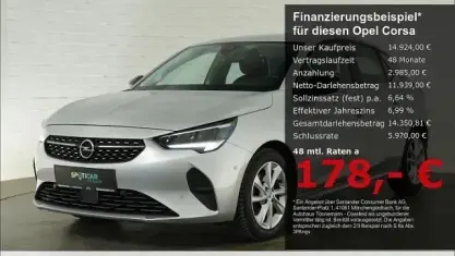 Usado Opel Corsa Elegance 101 HP (74 kW) 2023 Prateado Citadino
