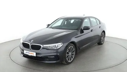 Gebraucht BMW 520 Sport Line 184 PS (135 kW) 2019 Schwarz Limousine