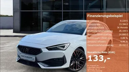 Gebraucht Cupra Leon 245 PS (180 kW) 2023 Weiss Kombi