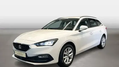 Gebraucht Seat Leon Style 150 PS (110 kW) 2024 Candy weiss Kombi