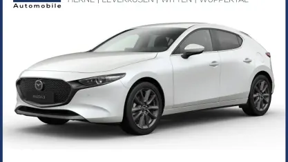 Neu Mazda 3 Exclusive 140 PS (102 kW) 2026 Satinweiß Limousine