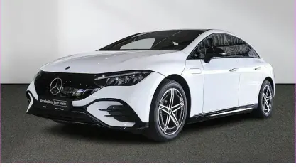 Gebraucht Mercedes EQE300 AMG 180 kW (245 PS) 2025 Unilack polarweiß Limousine